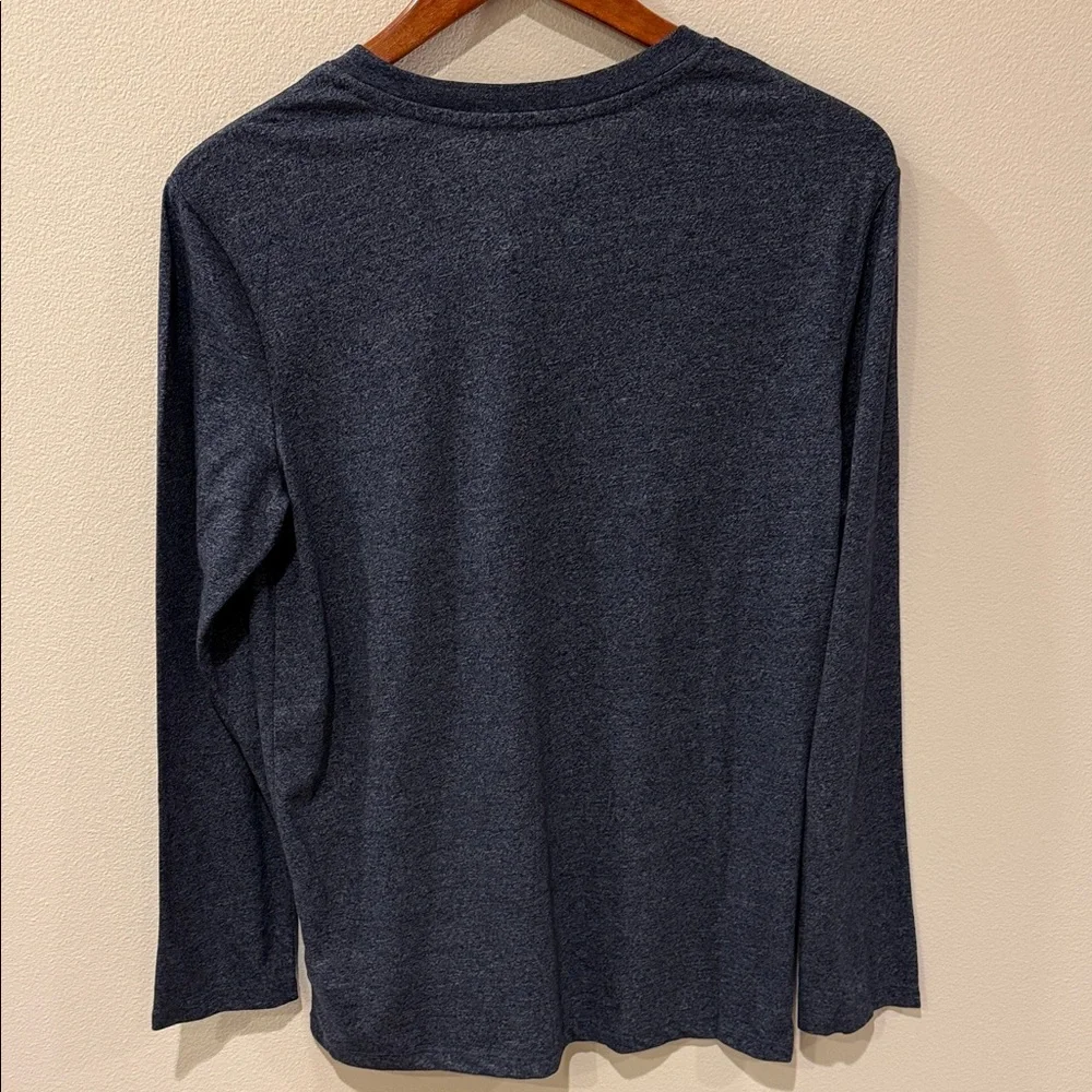 Old Navy Boy’s Dark Blue Long Sleeve Henley NWT